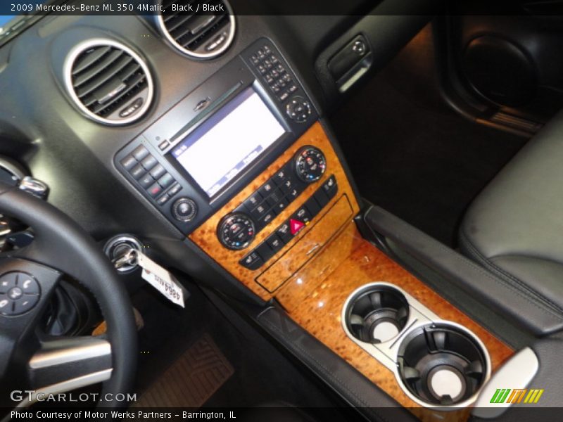 Black / Black 2009 Mercedes-Benz ML 350 4Matic