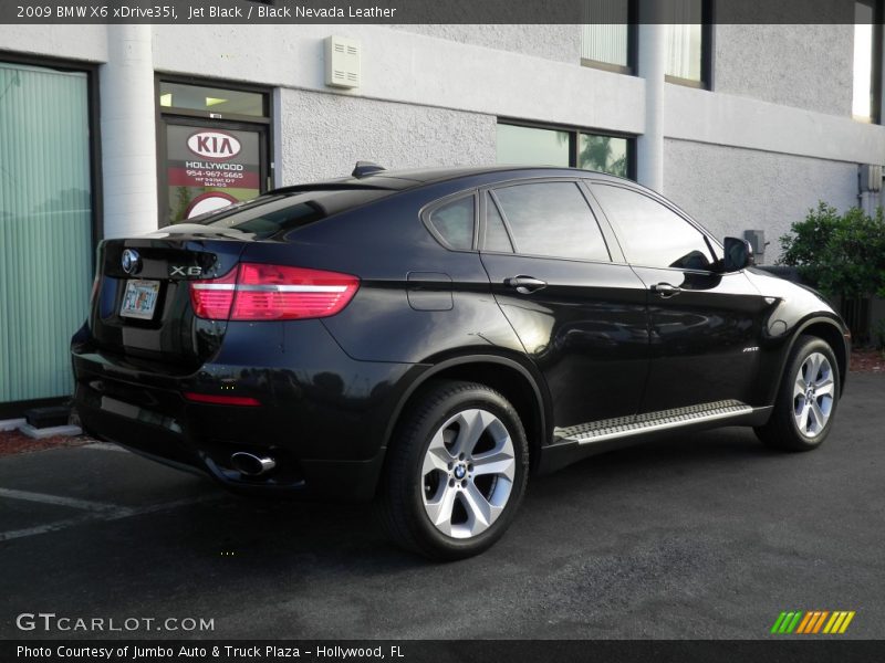Jet Black / Black Nevada Leather 2009 BMW X6 xDrive35i