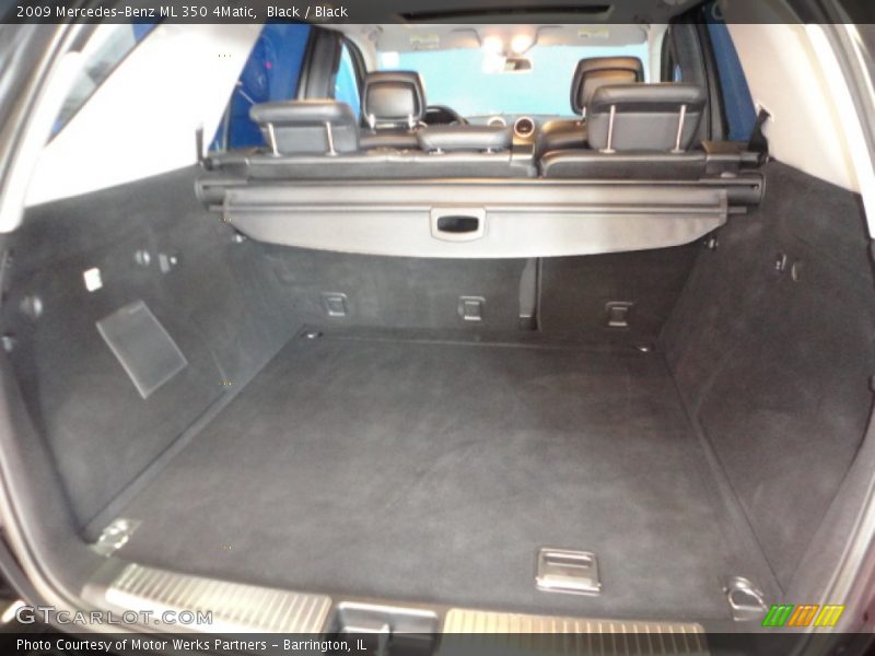 Black / Black 2009 Mercedes-Benz ML 350 4Matic