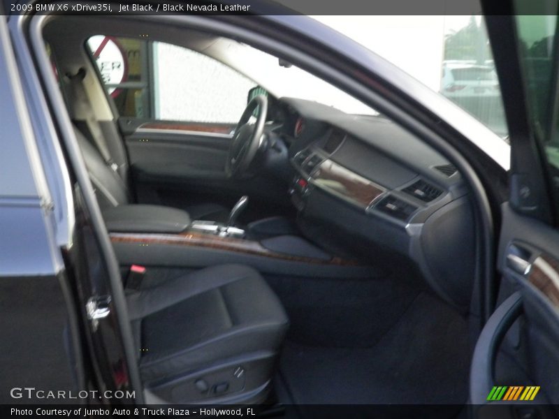 Jet Black / Black Nevada Leather 2009 BMW X6 xDrive35i