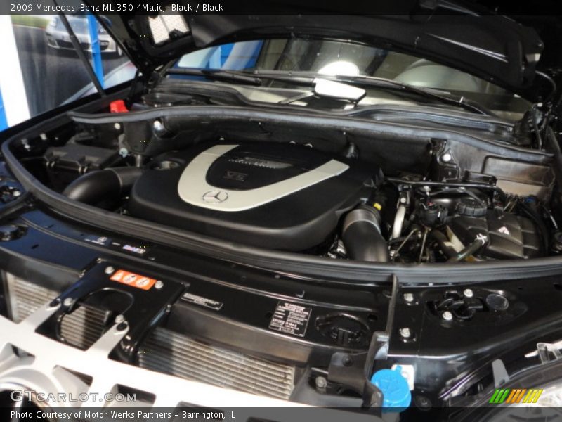 Black / Black 2009 Mercedes-Benz ML 350 4Matic
