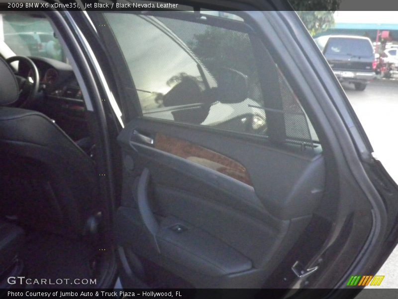 Jet Black / Black Nevada Leather 2009 BMW X6 xDrive35i