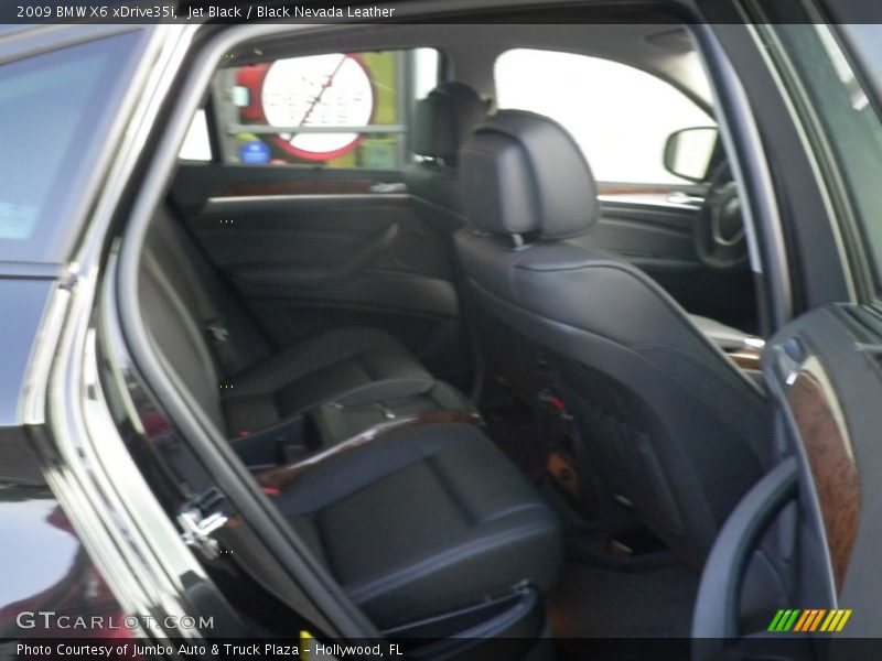 Jet Black / Black Nevada Leather 2009 BMW X6 xDrive35i