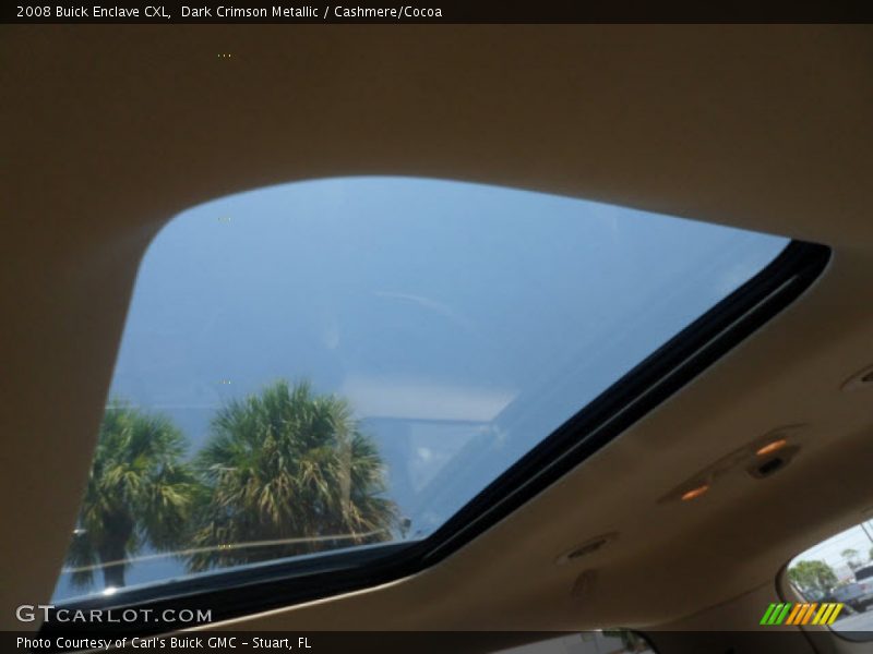 Dark Crimson Metallic / Cashmere/Cocoa 2008 Buick Enclave CXL