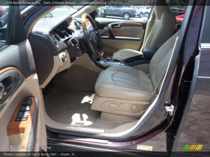 Dark Crimson Metallic / Cashmere/Cocoa 2008 Buick Enclave CXL