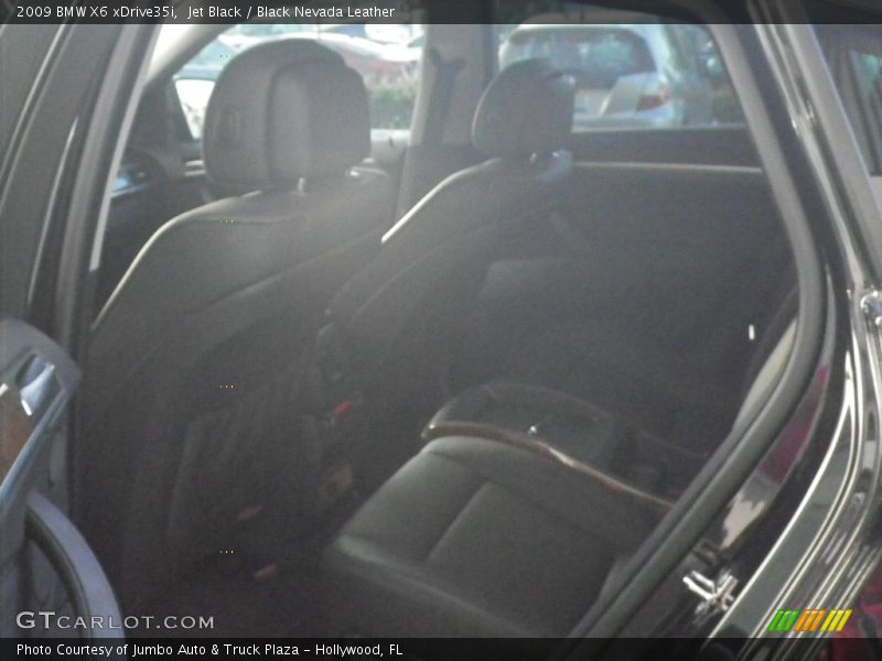Jet Black / Black Nevada Leather 2009 BMW X6 xDrive35i