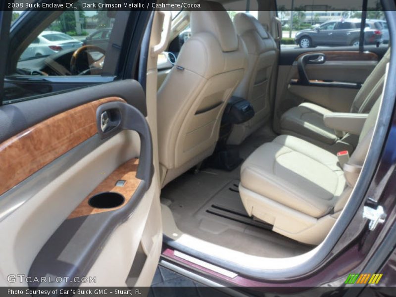 Dark Crimson Metallic / Cashmere/Cocoa 2008 Buick Enclave CXL