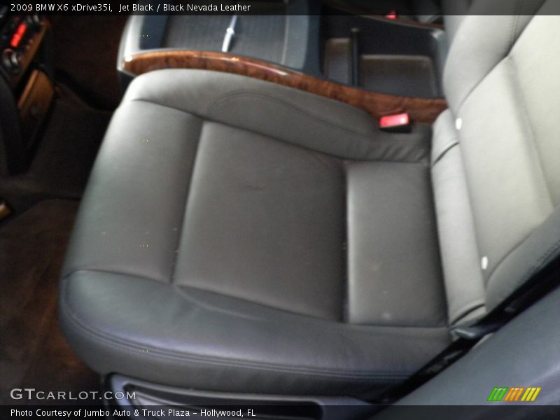 Jet Black / Black Nevada Leather 2009 BMW X6 xDrive35i