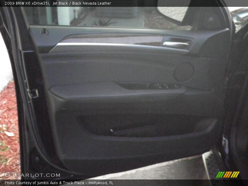 Jet Black / Black Nevada Leather 2009 BMW X6 xDrive35i