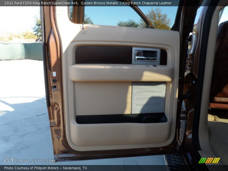 Golden Bronze Metallic / King Ranch Chaparral Leather 2012 Ford F150 King Ranch SuperCrew 4x4