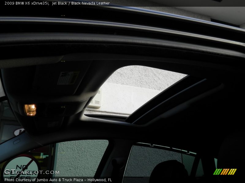 Jet Black / Black Nevada Leather 2009 BMW X6 xDrive35i
