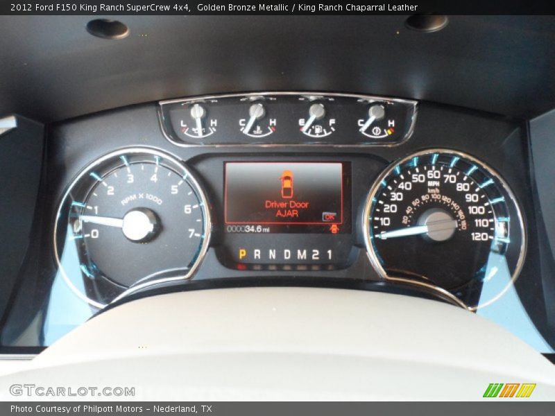  2012 F150 King Ranch SuperCrew 4x4 King Ranch SuperCrew 4x4 Gauges