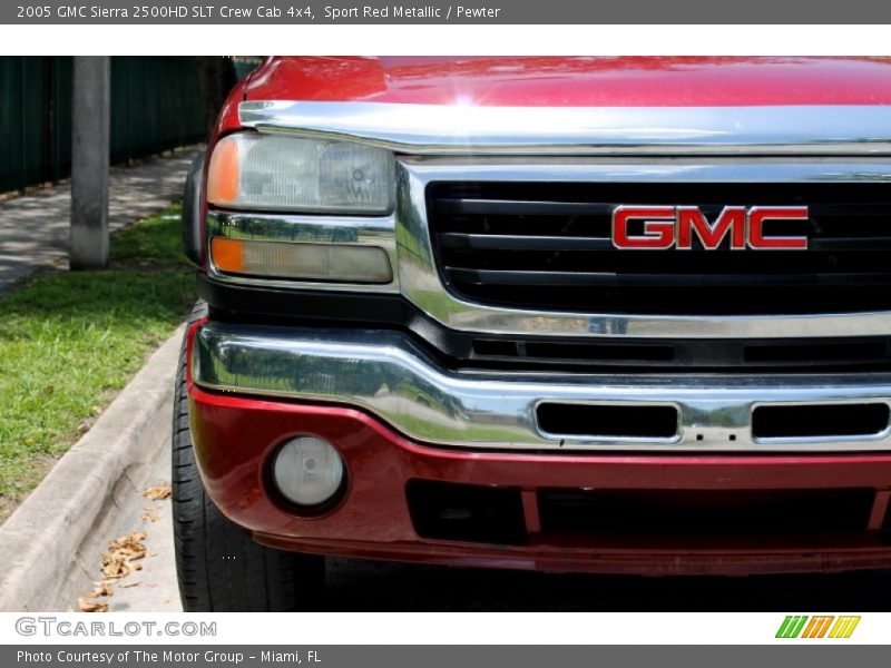 Sport Red Metallic / Pewter 2005 GMC Sierra 2500HD SLT Crew Cab 4x4