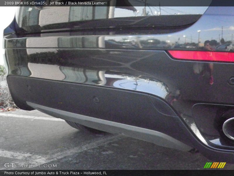 Jet Black / Black Nevada Leather 2009 BMW X6 xDrive35i