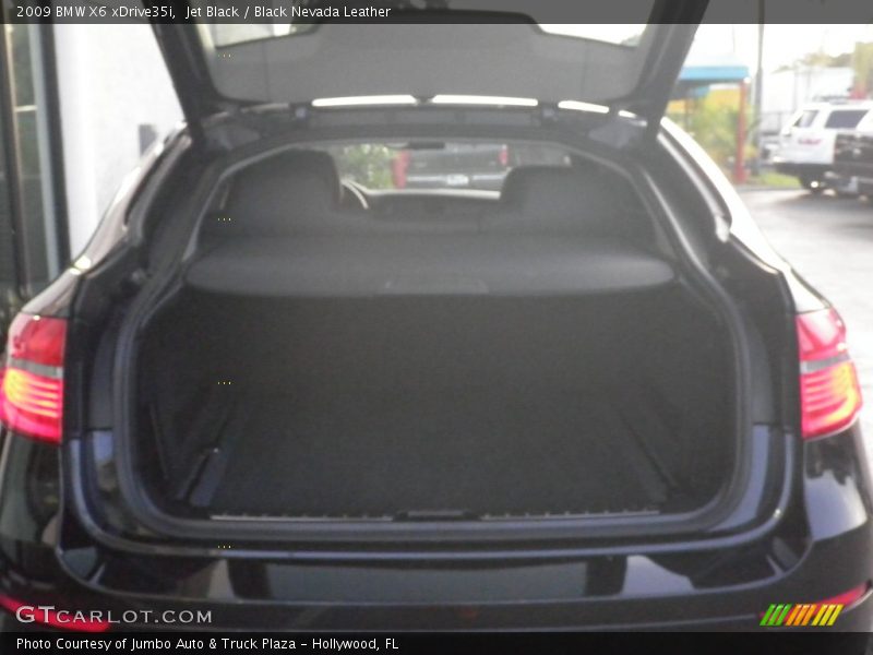 Jet Black / Black Nevada Leather 2009 BMW X6 xDrive35i