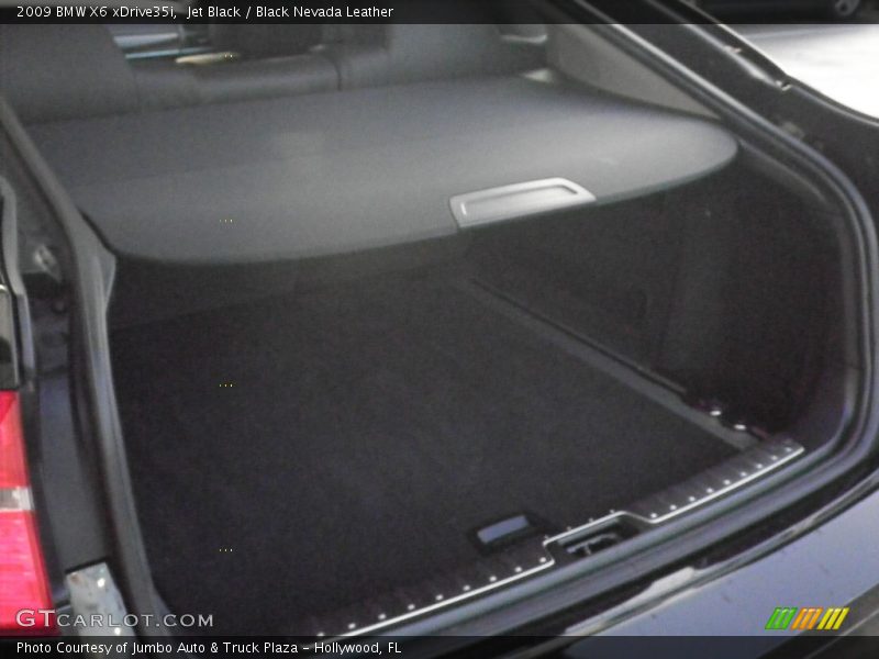 Jet Black / Black Nevada Leather 2009 BMW X6 xDrive35i