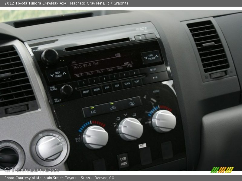 Magnetic Gray Metallic / Graphite 2012 Toyota Tundra CrewMax 4x4