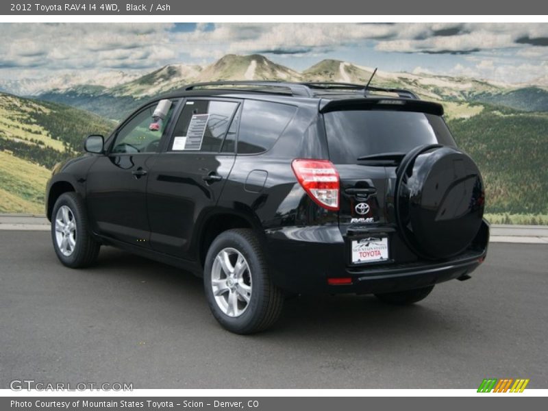 Black / Ash 2012 Toyota RAV4 I4 4WD