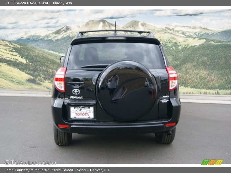 Black / Ash 2012 Toyota RAV4 I4 4WD