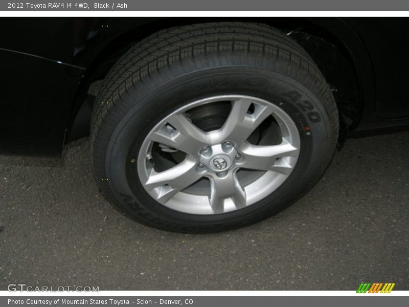 Black / Ash 2012 Toyota RAV4 I4 4WD