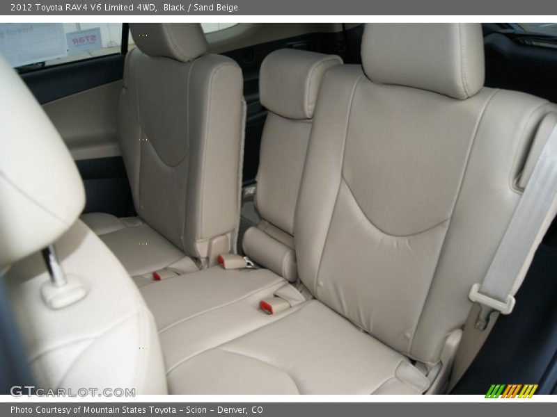 Black / Sand Beige 2012 Toyota RAV4 V6 Limited 4WD