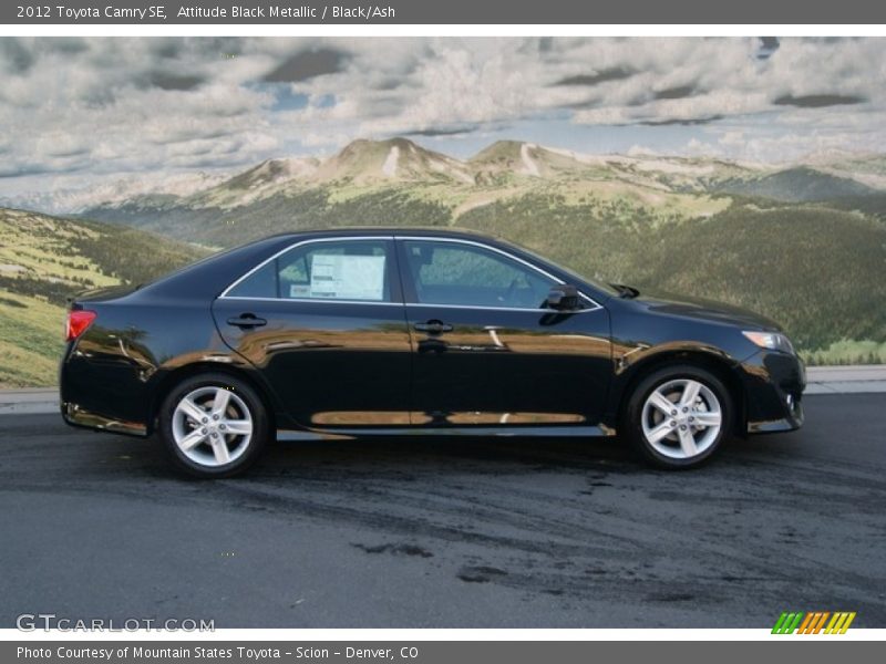 Attitude Black Metallic / Black/Ash 2012 Toyota Camry SE
