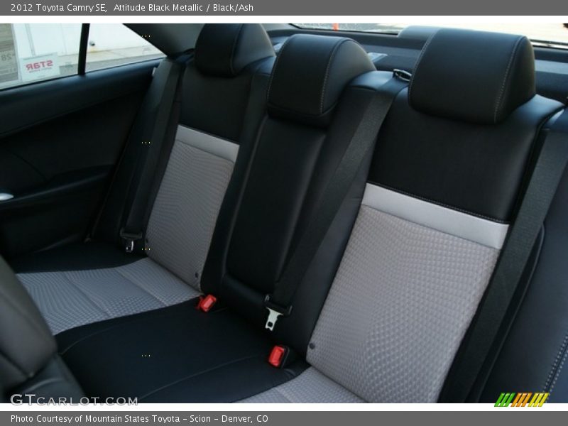 Attitude Black Metallic / Black/Ash 2012 Toyota Camry SE