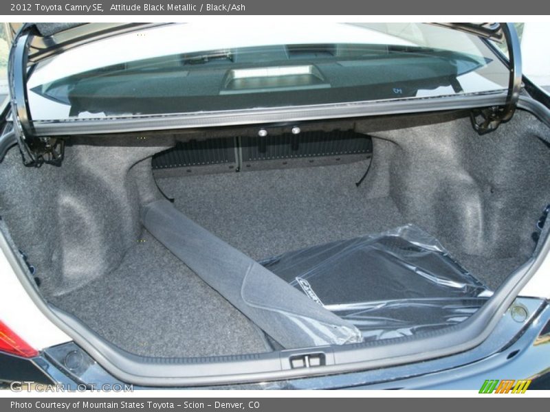Attitude Black Metallic / Black/Ash 2012 Toyota Camry SE