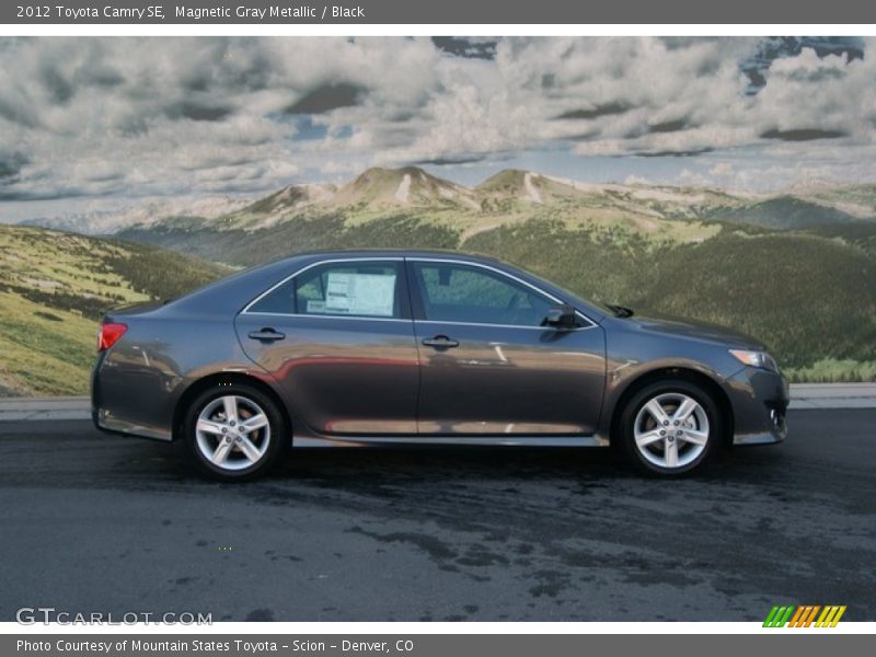 Magnetic Gray Metallic / Black 2012 Toyota Camry SE