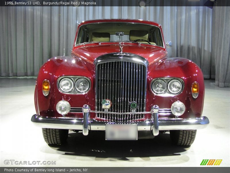 Burgundy/Regal Red / Magnolia 1965 Bentley S3 LHD