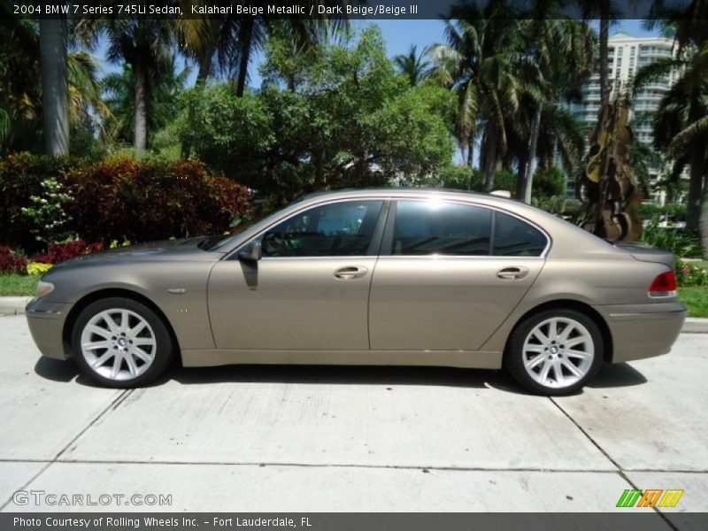  2004 7 Series 745Li Sedan Kalahari Beige Metallic