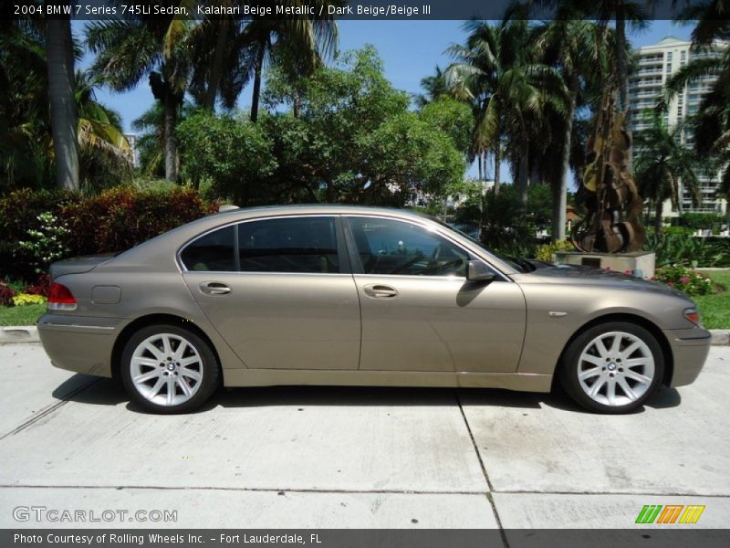  2004 7 Series 745Li Sedan Kalahari Beige Metallic