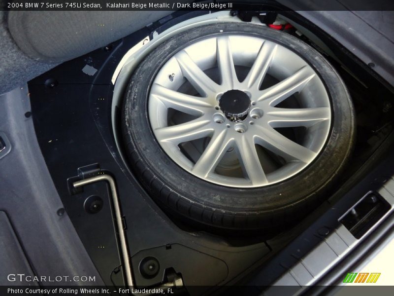 Tool Kit of 2004 7 Series 745Li Sedan