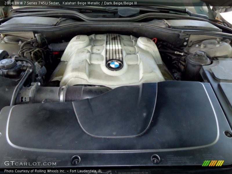  2004 7 Series 745Li Sedan Engine - 4.4 Liter DOHC 32 Valve V8
