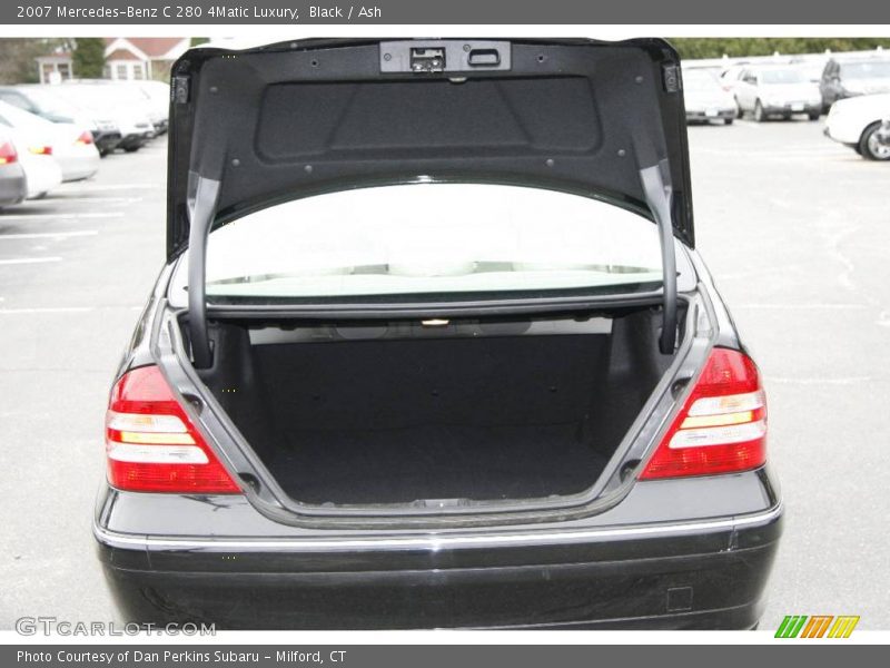 Black / Ash 2007 Mercedes-Benz C 280 4Matic Luxury