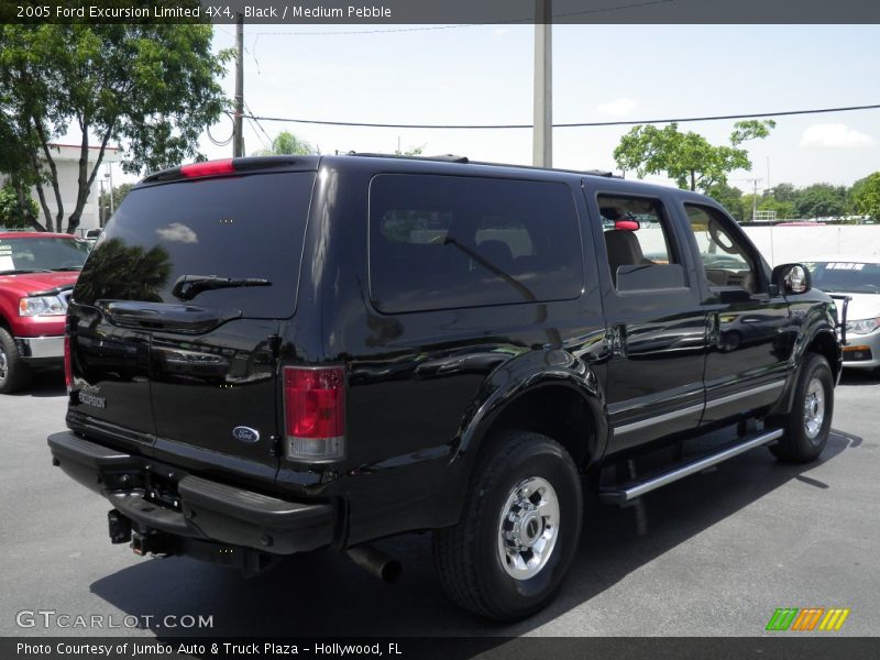 Black / Medium Pebble 2005 Ford Excursion Limited 4X4