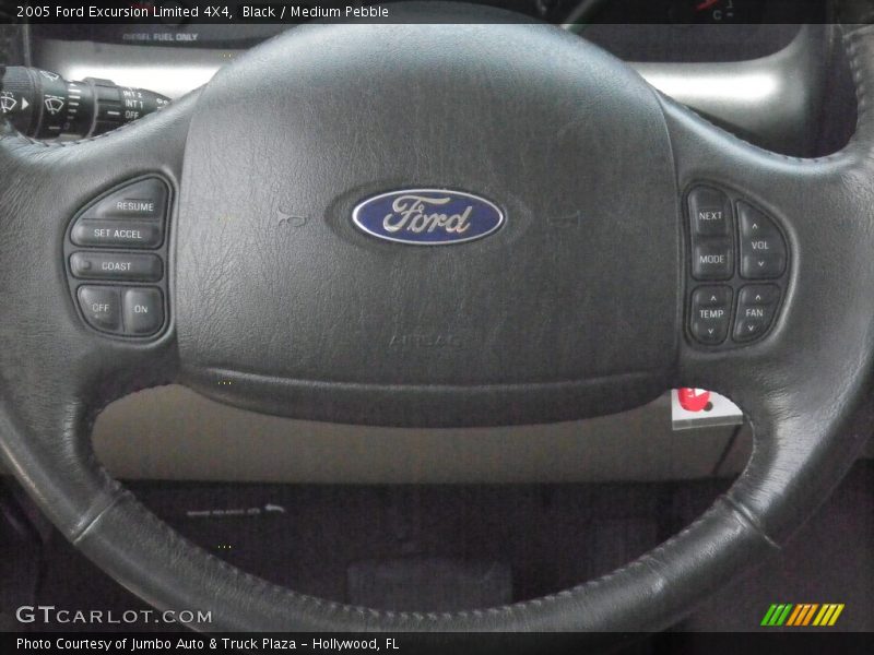 Black / Medium Pebble 2005 Ford Excursion Limited 4X4