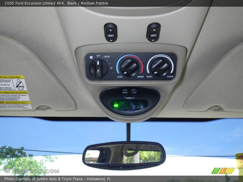 Controls of 2005 Excursion Limited 4X4