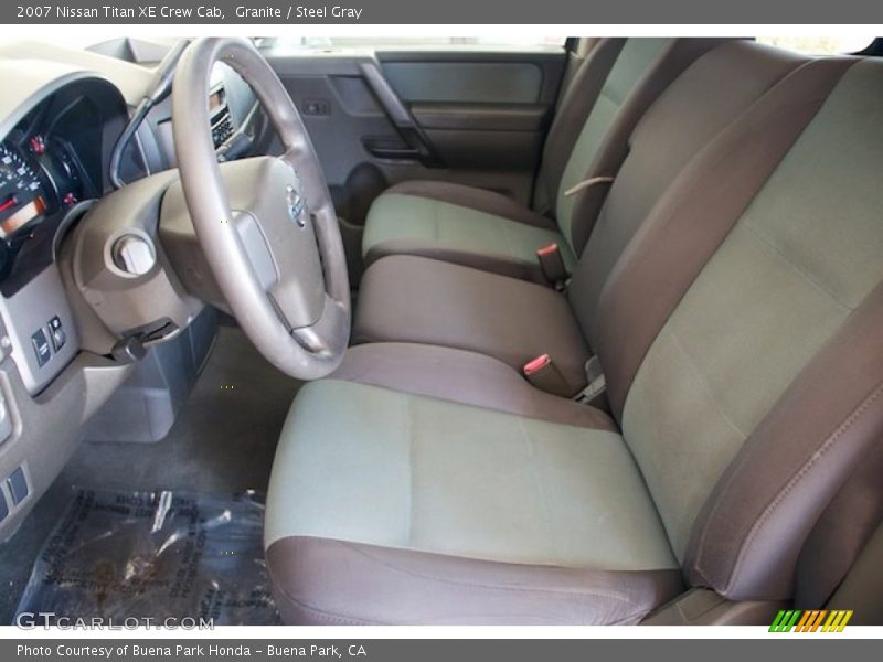 Granite / Steel Gray 2007 Nissan Titan XE Crew Cab