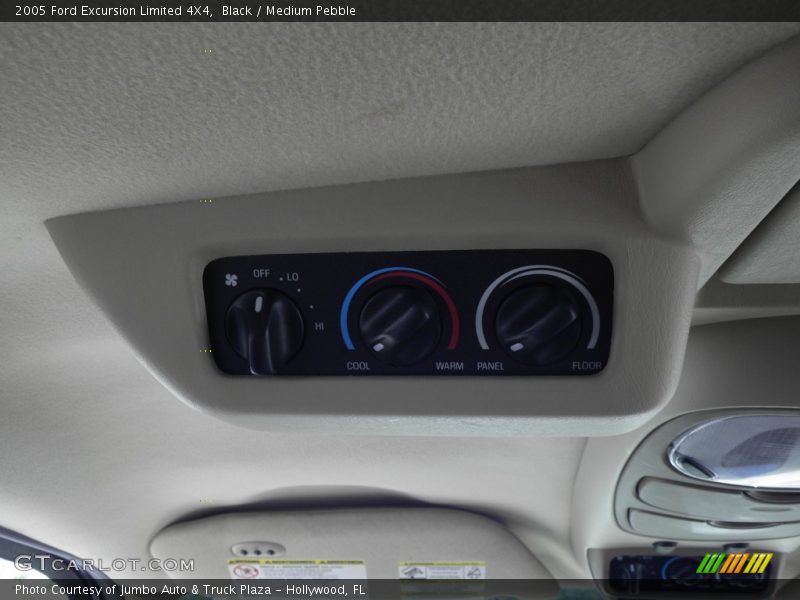 Controls of 2005 Excursion Limited 4X4