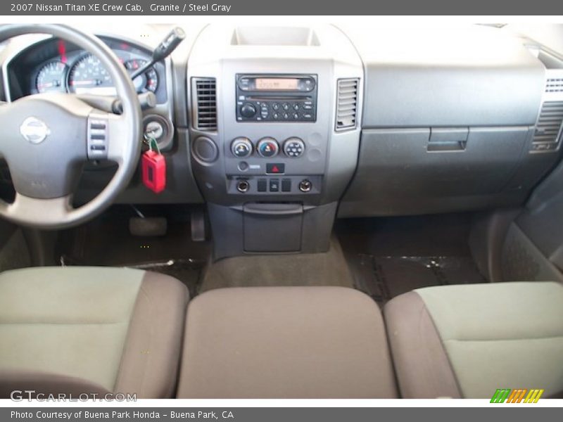 Granite / Steel Gray 2007 Nissan Titan XE Crew Cab