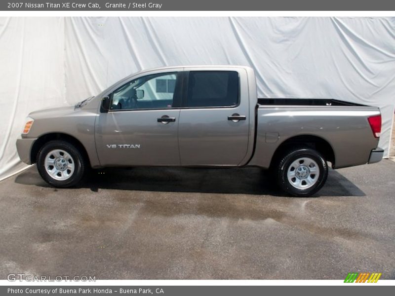 Granite / Steel Gray 2007 Nissan Titan XE Crew Cab