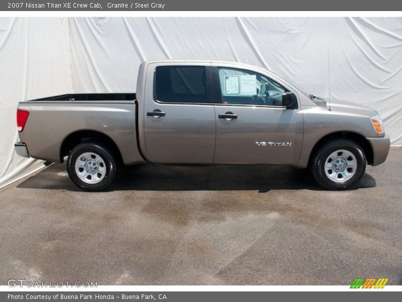 Granite / Steel Gray 2007 Nissan Titan XE Crew Cab