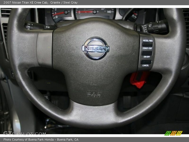 Granite / Steel Gray 2007 Nissan Titan XE Crew Cab