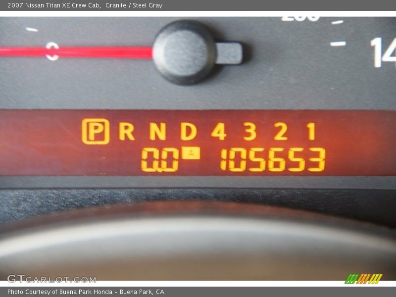 Granite / Steel Gray 2007 Nissan Titan XE Crew Cab