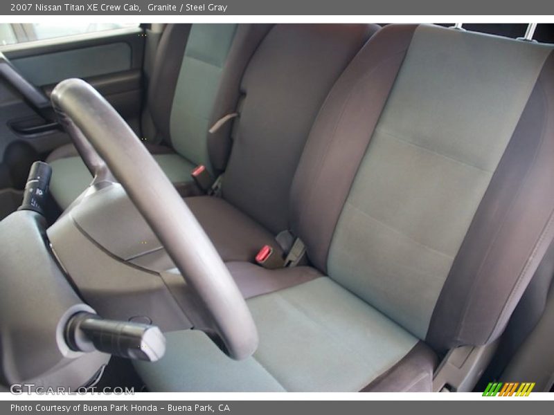 Granite / Steel Gray 2007 Nissan Titan XE Crew Cab