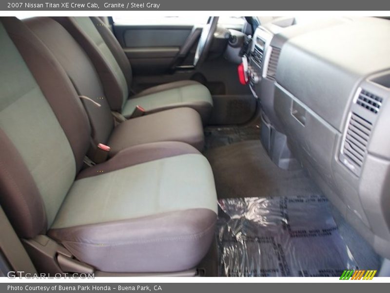 Granite / Steel Gray 2007 Nissan Titan XE Crew Cab