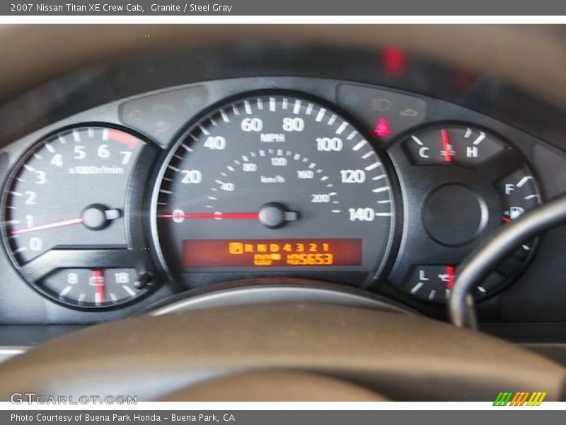 Granite / Steel Gray 2007 Nissan Titan XE Crew Cab