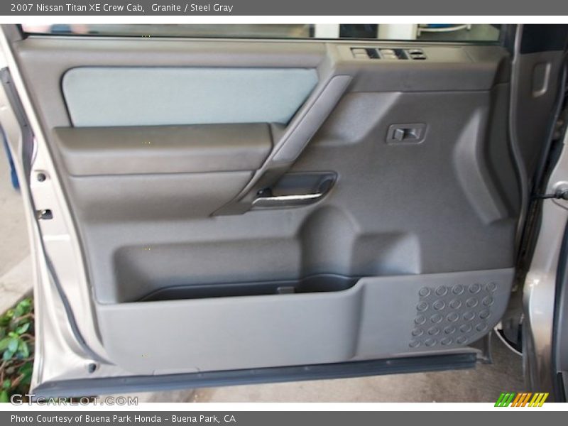 Granite / Steel Gray 2007 Nissan Titan XE Crew Cab