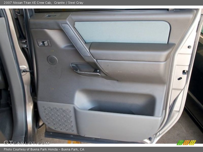 Granite / Steel Gray 2007 Nissan Titan XE Crew Cab